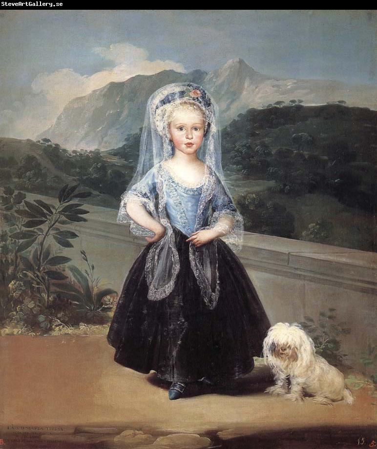 Francisco Goya Maria Teresa de Borbon y Vallabriga